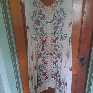 Bohemian Summer Print Dress